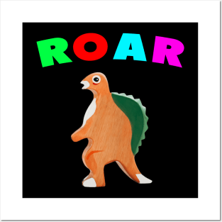 cute dinosaur backtoschool quote Colors Posters and Art